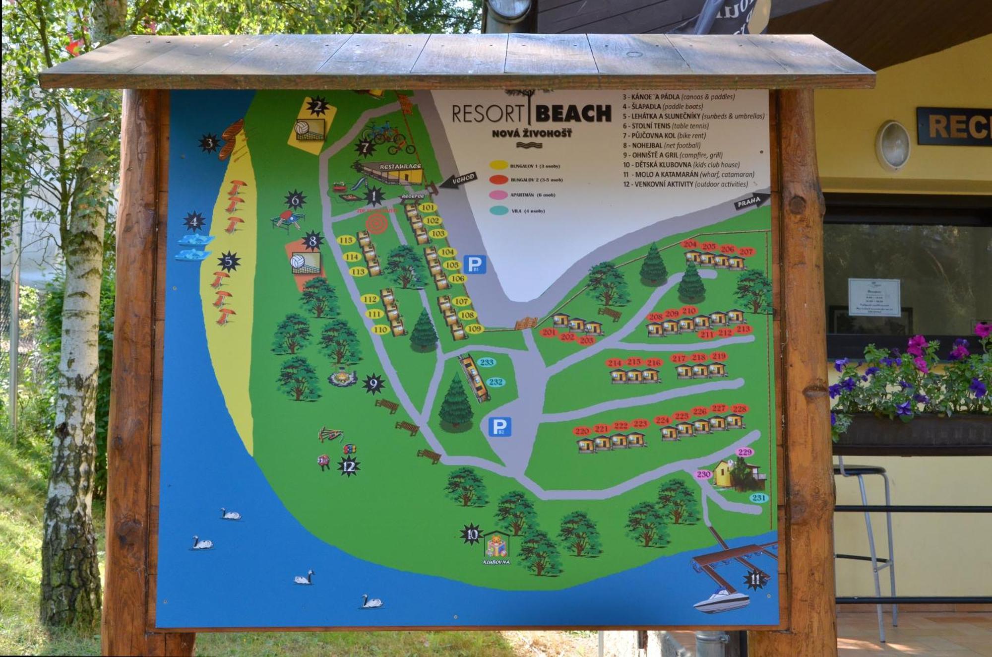 Resort Beach Nova Zivohost Křečovice エクステリア 写真